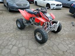 HONDA TRX450 R 2005 red  gas 1HFTE30095A105692 photo #2