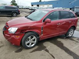 CHEVROLET CAPTIVA LT 2014 red  flexible fuel 3GNAL4EK2ES658858 photo #2