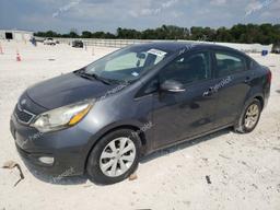 KIA RIO EX 2013 gray  gas KNADN4A35D6233696 photo #2