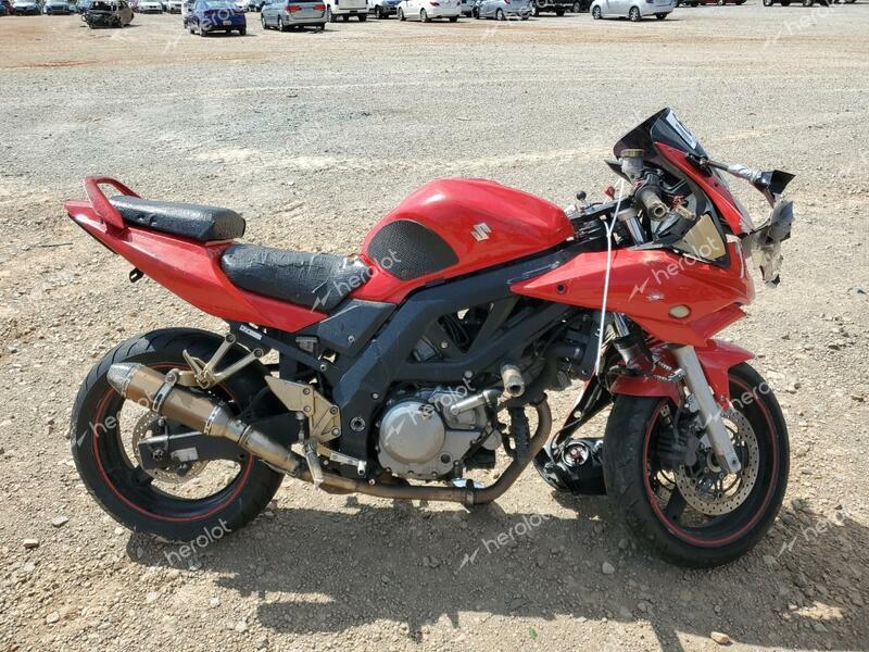 SUZUKI SV650 2007 red racer gas JS1VP53A672101720 photo #1