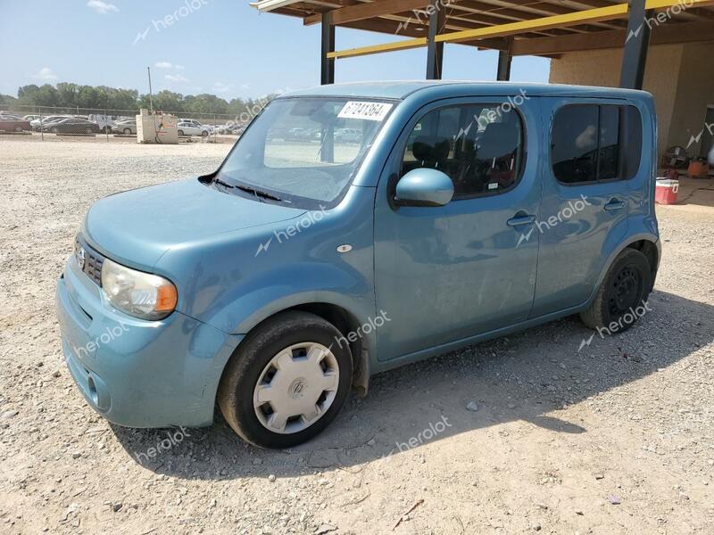 NISSAN CUBE BASE 2010 blue  gas JN8AZ2KR8AT168636 photo #1