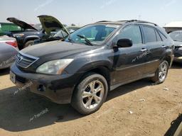 LEXUS RX 400H 2008 black  hybrid engine JTJHW31U982863770 photo #2