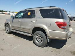 TOYOTA SEQUOIA SR 2005 gold 4dr spor gas 5TDBT44A05S249509 photo #3