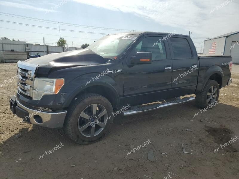 FORD F150 SUPER 2009 black  flexible fuel 1FTPW14V99FA59972 photo #1