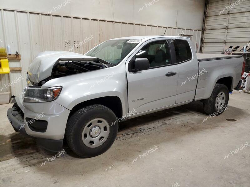 CHEVROLET COLORADO 2020 silver  gas 1GCHSBEA8L1201945 photo #1