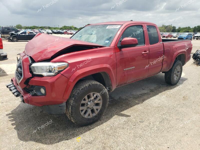 TOYOTA TACOMA ACC 2016 red  gas 5TFRX5GN5GX070855 photo #1