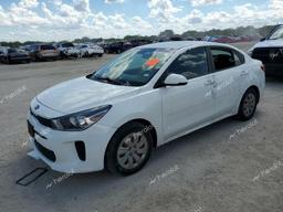 KIA RIO LX 2018 white  gas 3KPA24AB1JE094954 photo #2