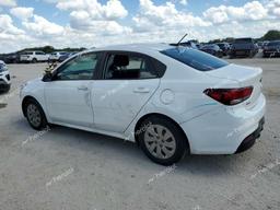 KIA RIO LX 2018 white  gas 3KPA24AB1JE094954 photo #3