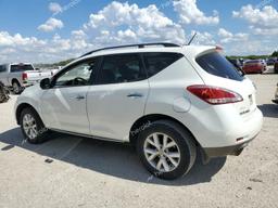 NISSAN MURANO S 2014 white  gas JN8AZ1MUXEW421102 photo #3