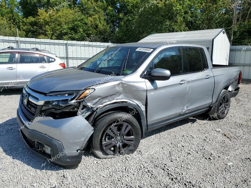 HONDA RIDGELINE 2019 silver  gas 5FPYK2F15KB008034 photo #1