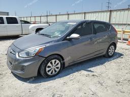 HYUNDAI ACCENT SE 2017 silver  gas KMHCT5AE6HU315686 photo #2