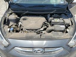 HYUNDAI ACCENT SE 2017 silver  gas KMHCT5AE6HU315686 photo #4