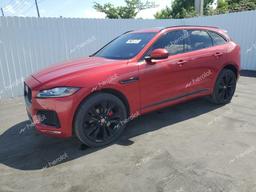 JAGUAR F-PACE S 2019 red  gas SADCM2FVXKA612000 photo #2