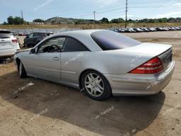 MERCEDES-BENZ CL 500 2002 silver  gas WDBPJ75J72A030386 photo #3