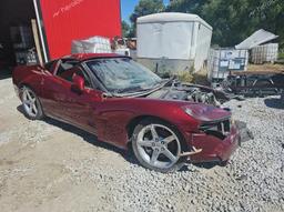 CHEVROLET CORVETTE 2007 maroon  gas 1G1YY26U675127018 photo #2