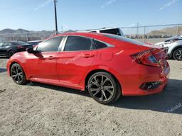 HONDA CIVIC SPOR 2020 red  gas 2HGFC2F89LH568520 photo #3