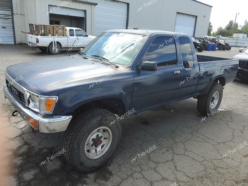 TOYOTA PICKUP 1/2 1989 blue club cab gas JT4VN13D7K5007268 photo #1