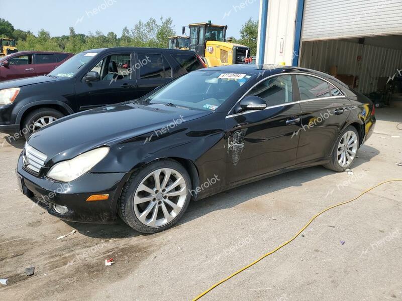 MERCEDES-BENZ CLS 500C 2006 black  gas WDDDJ75X86A039425 photo #1