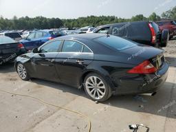 MERCEDES-BENZ CLS 500C 2006 black  gas WDDDJ75X86A039425 photo #3