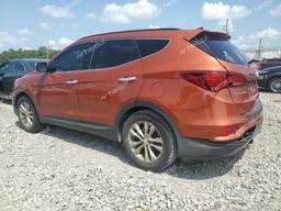 HYUNDAI SANTA FE S 2017 orange  gas 5XYZU4LA2HG502375 photo #3