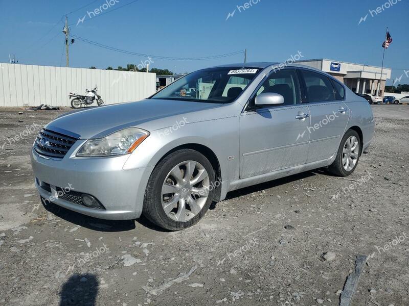 INFINITI M35 BASE 2007 silver  gas JNKAY01E47M308443 photo #1