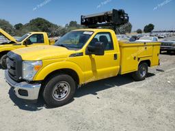 FORD F250 SUPER 2016 yellow pickup gas 1FDBF2A62GEA74289 photo #2