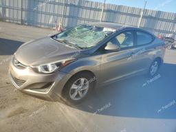 HYUNDAI ELANTRA SE 2015 silver  gas 5NPDH4AE9FH585734 photo #2