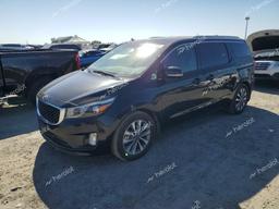 KIA SEDONA EX 2015 black  gas KNDMC5C17F6080073 photo #2