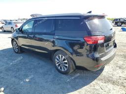 KIA SEDONA EX 2015 black  gas KNDMC5C17F6080073 photo #3