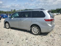 TOYOTA SIENNA XLE 2016 silver sports v gas 5TDDK3DC2GS135618 photo #3