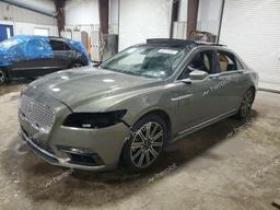 LINCOLN CONTINENTA 2017 gray  gas 1LN6L9NP4H5626706 photo #2