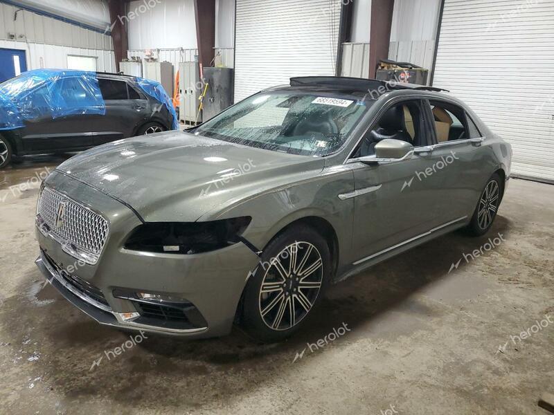 LINCOLN CONTINENTA 2017 gray  gas 1LN6L9NP4H5626706 photo #1