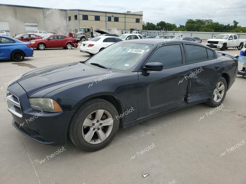 DODGE CHARGER SE 2012 blue sedan 4d flexible fuel 2C3CDXBG2CH187380 photo #1