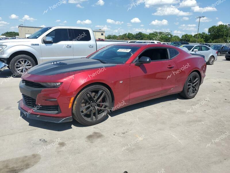 CHEVROLET CAMARO LT1 2023 red  gas 1G1FE1R74P0116824 photo #1