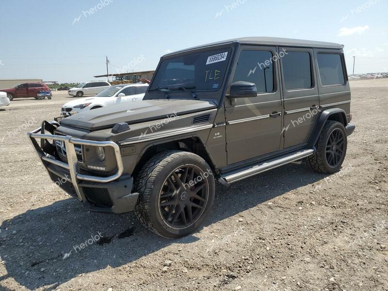 MERCEDES-BENZ G 63 AMG 2017 green  gas WDCYC7DF5HX272154 photo #1