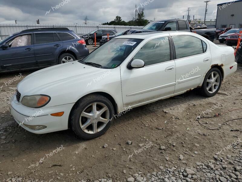 INFINITI I35 2003 white  gas JNKDA31A83T102543 photo #1