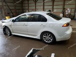 MITSUBISHI LANCER ES 2015 white sedan 4d gas JA32U2FU6FU600282 photo #3