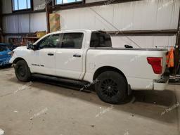 NISSAN TITAN SV 2018 white  gas 1N6AA1E52JN548076 photo #3