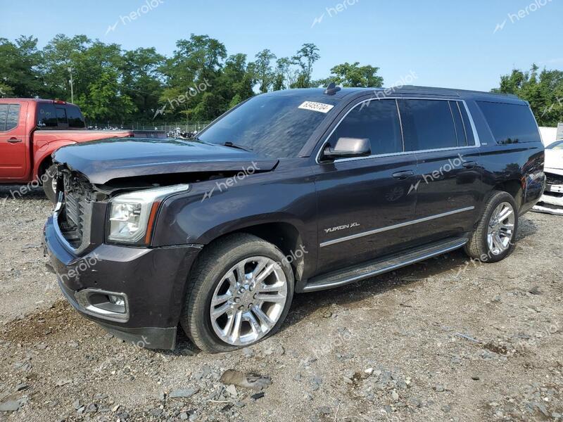 GMC YUKON XL K 2018 black  gas 1GKS2GKC0JR123589 photo #1