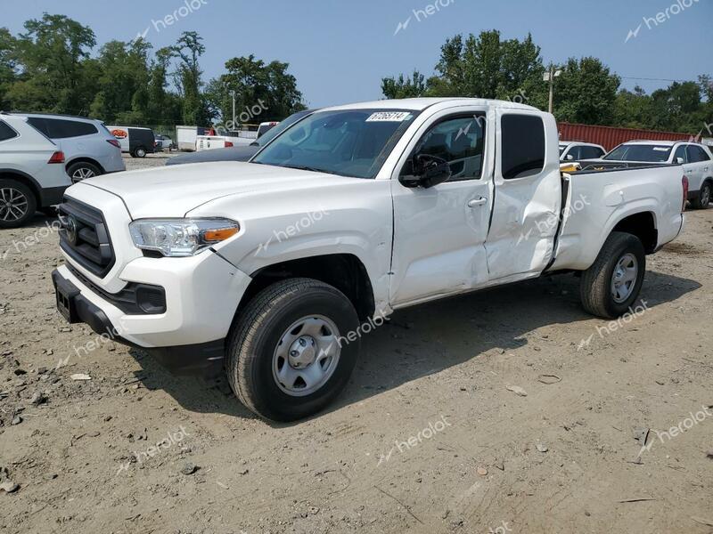 TOYOTA TACOMA ACC 2023 white  gas 3TYSX5EN2PT018484 photo #1