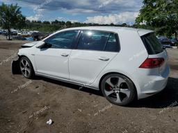 VOLKSWAGEN GTI S/SE 2016 white  gas 3VW5T7AU6GM016151 photo #3