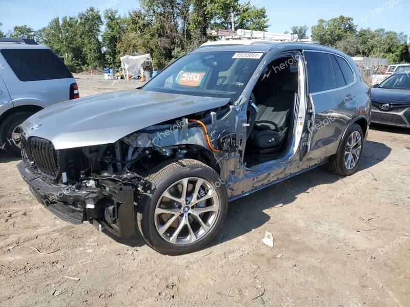 BMW X5 XDRIVE5 2025 gray  hybrid engine 5UX43EU03S9X05338 photo #1