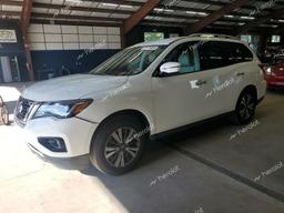 NISSAN PATHFINDER 2017 white  gas 5N1DR2MN0HC666838 photo #2