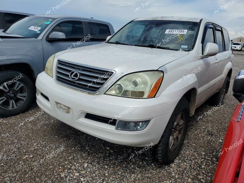 LEXUS GX 470 2007 white 4dr spor gas JTJBT20X570135703 photo #1