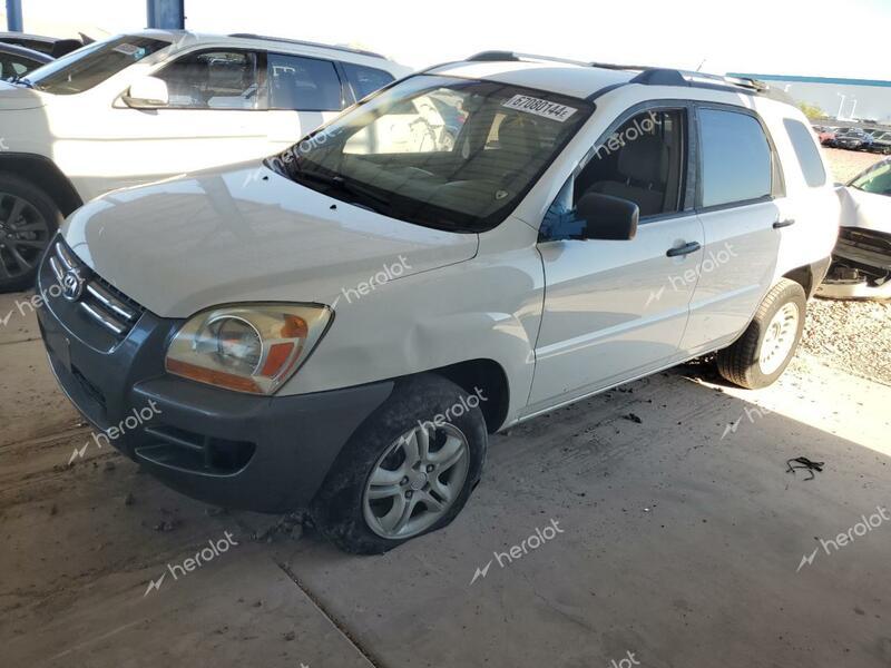 KIA SPORTAGE E 2007 white 4dr spor gas KNDJF723577435858 photo #1