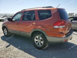 KIA BORREGO LX 2009 orange  gas KNDJJ741095019760 photo #3