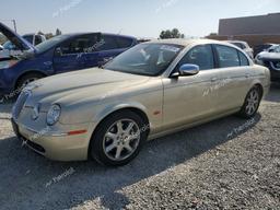 JAGUAR S-TYPE 4.2 2007 gold  gas SAJWA01B27HN76175 photo #2