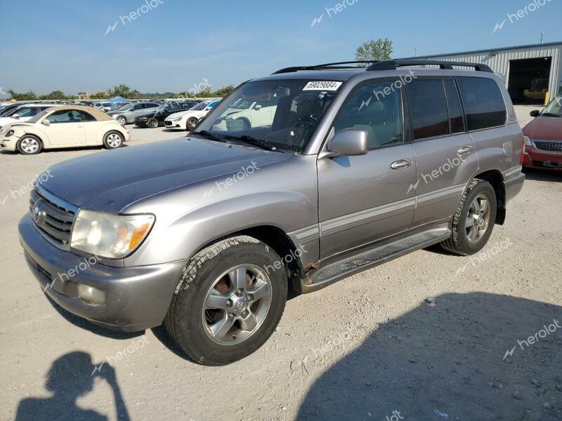 TOYOTA LAND CRUIS 2006 gray 4dr spor gas JTEHT05J162101763 photo #1