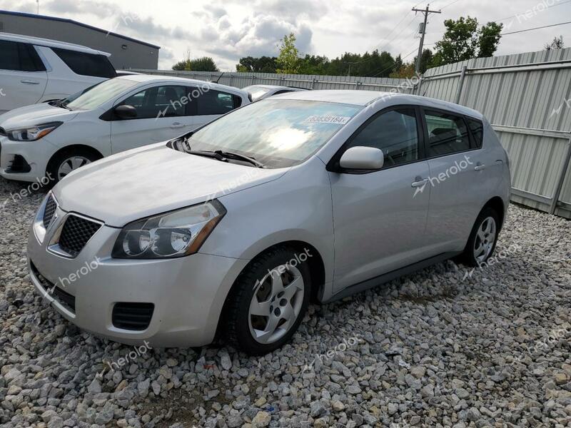 PONTIAC VIBE 2009 silver  gas 5Y2SP67819Z424184 photo #1