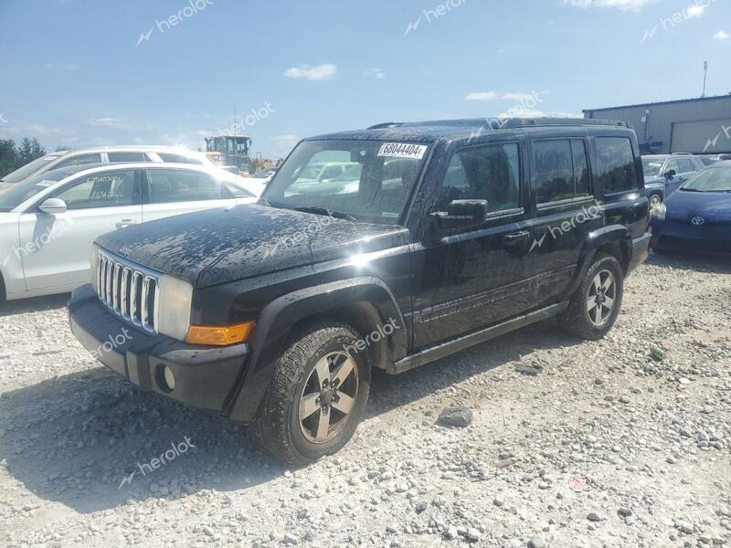 JEEP COMMANDER 2008 black  gas 1J8HG48K38C159089 photo #1